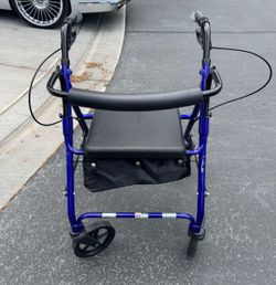 Black mobility Walker With basket/Seat