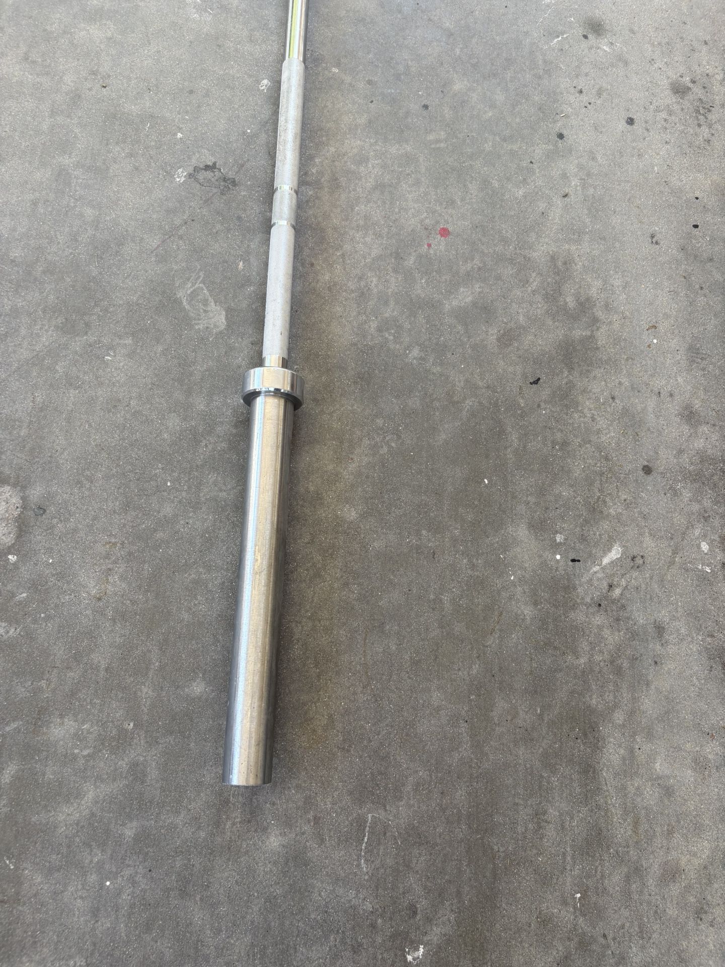 Titan Starter Olympic Bar 7 Feet 45 Pounds In Good Condition