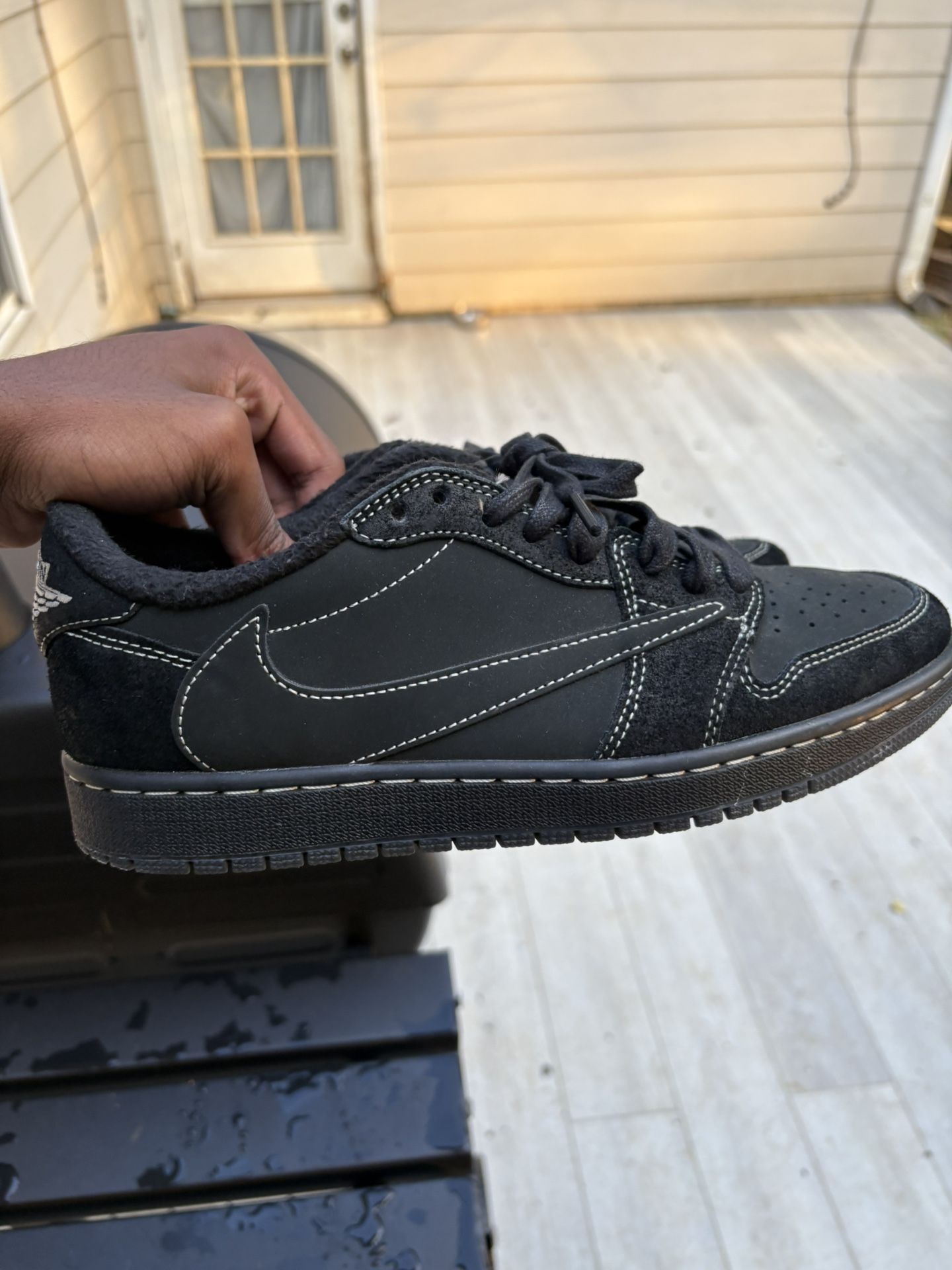 Size 10 Jordan 1 Retro Low OG SP Travis Scott