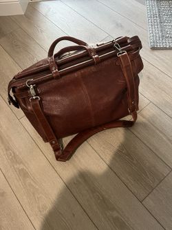 Pelle Wilson’s Leather Duffel Bag