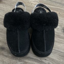  Black Uggs Worn Well Size 7 Women’s 