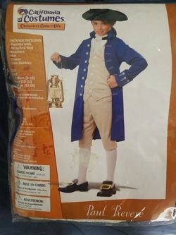 Paul Revere Kids Halloween Costume