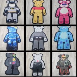 Brand New Bearbricks KAWS Carpet Rug Bape Bear Bricks Mat Sneakerhead Nike