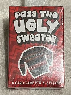 PASS THE UGLY SWEATER CARD GAME SEALED