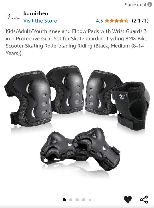 Kids Elbow Knee And Wrist Pads