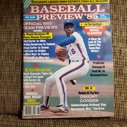 1985 Baseball Preview
