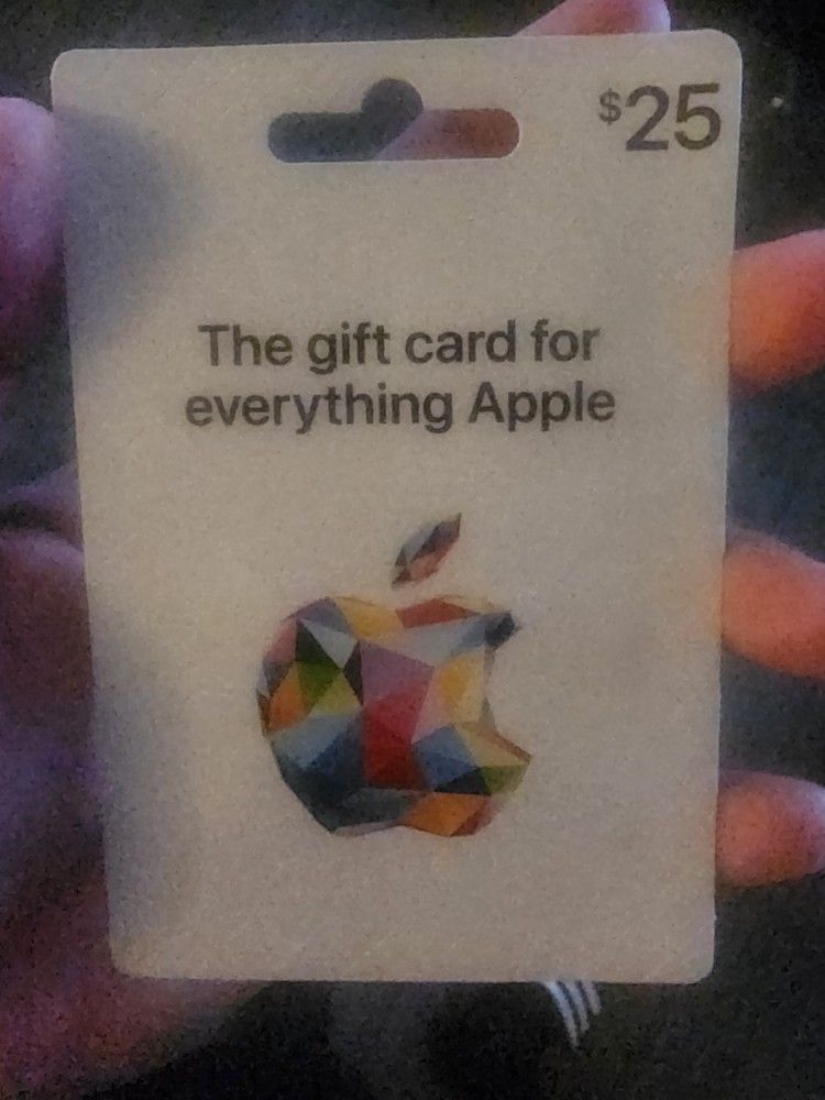 $25 Apple Gift Card - Gift Card - NEW Gift Card