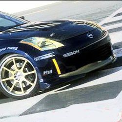 Air Dam Nissan 350z FairLady Z Z33 K1 FRONT BUMPER LIP CHIN BODYKIT BODY KITS BODY KIT BODYKITS WEEKEND SPECIAL SALE 
