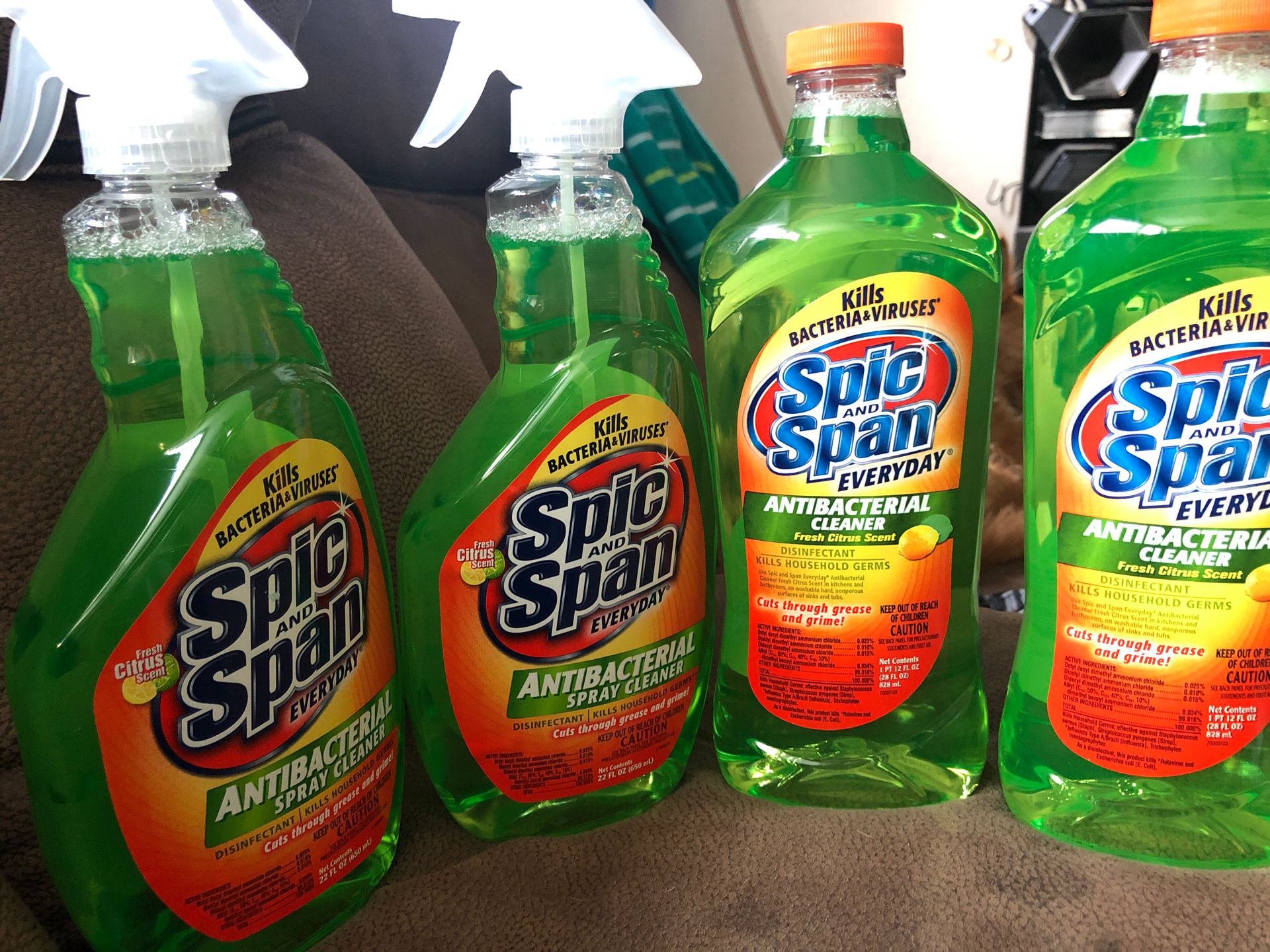 Spic and Span Antibacterial Cleaner