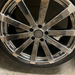 Car Rims With Tires / Lexani 20inch 