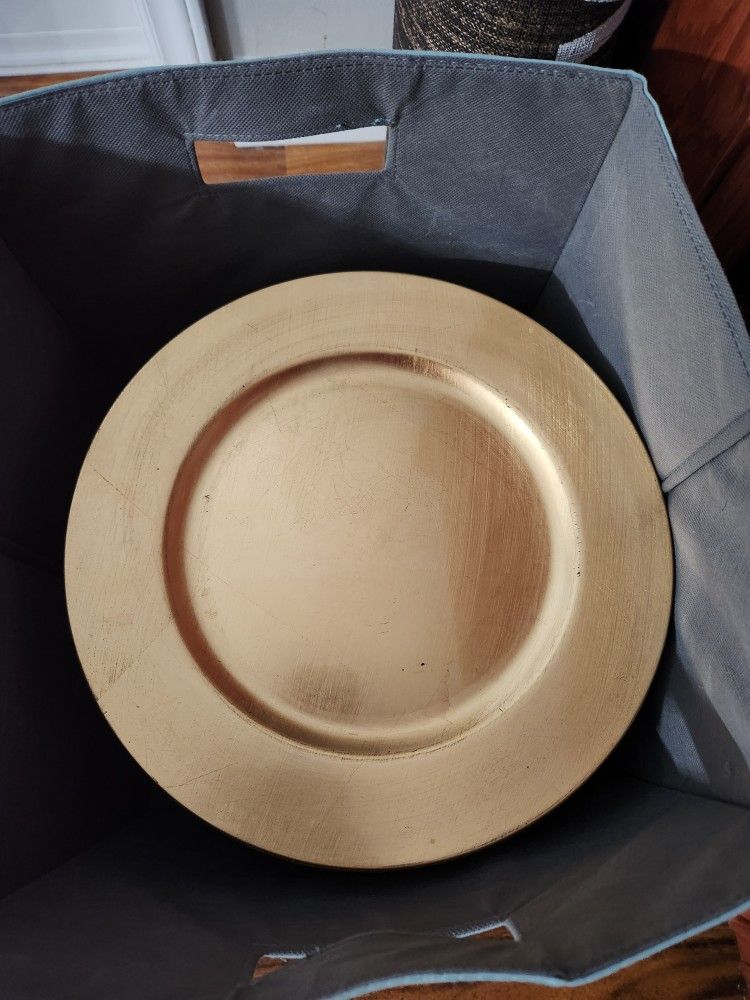 Gold Charger Plates