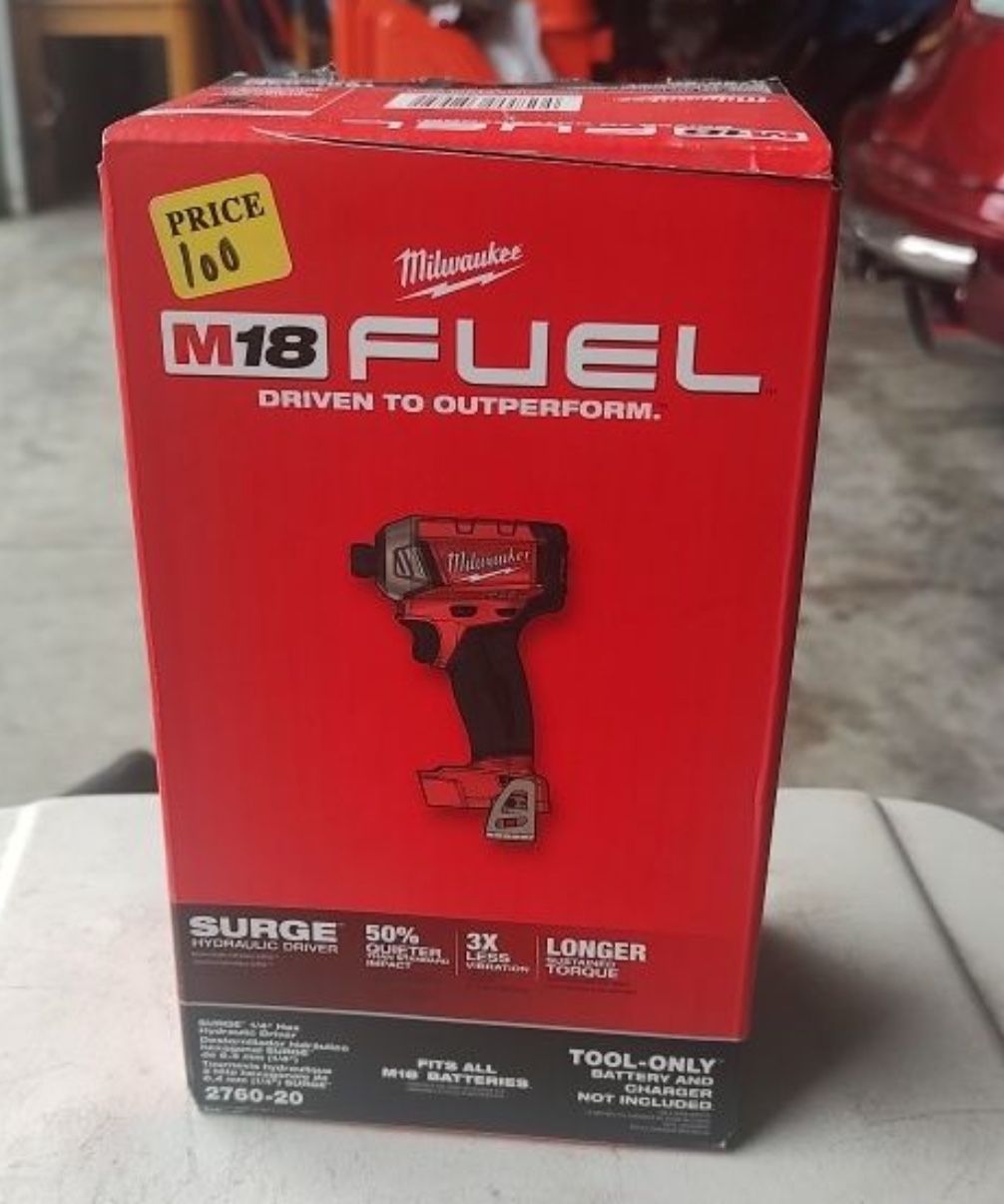 Milwaukee M18 Fuel Surge Hydraulic Impact Driver