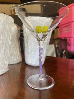 4 Martini Glasses