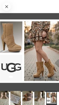UGG Australia Bianka Suede Platform Boot (Style Number 1002067) (9)