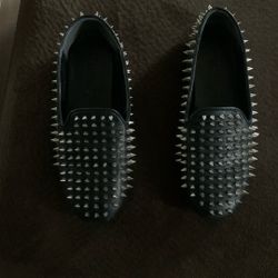 UNIF Hell raisers Spiked Leather Shoes