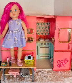 Our Generation Doll camper & Doll