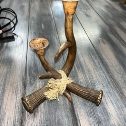 Antler Candle Holder 