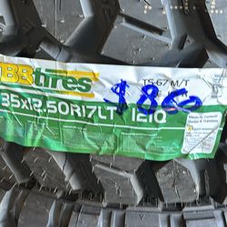 35x12.50/17 TBB tires ts67 MT🔥