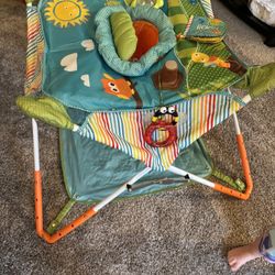 Portable Folding Baby Entertainment Center