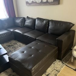 Sofa And Ottoman For Sale ; Price Is Negotiable