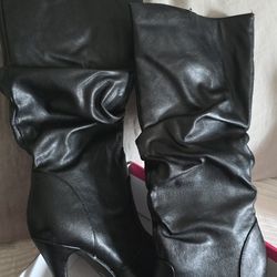 Black Heels Boots
