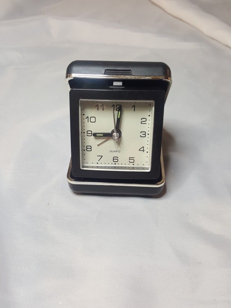 Old School Travel Alarm Clock