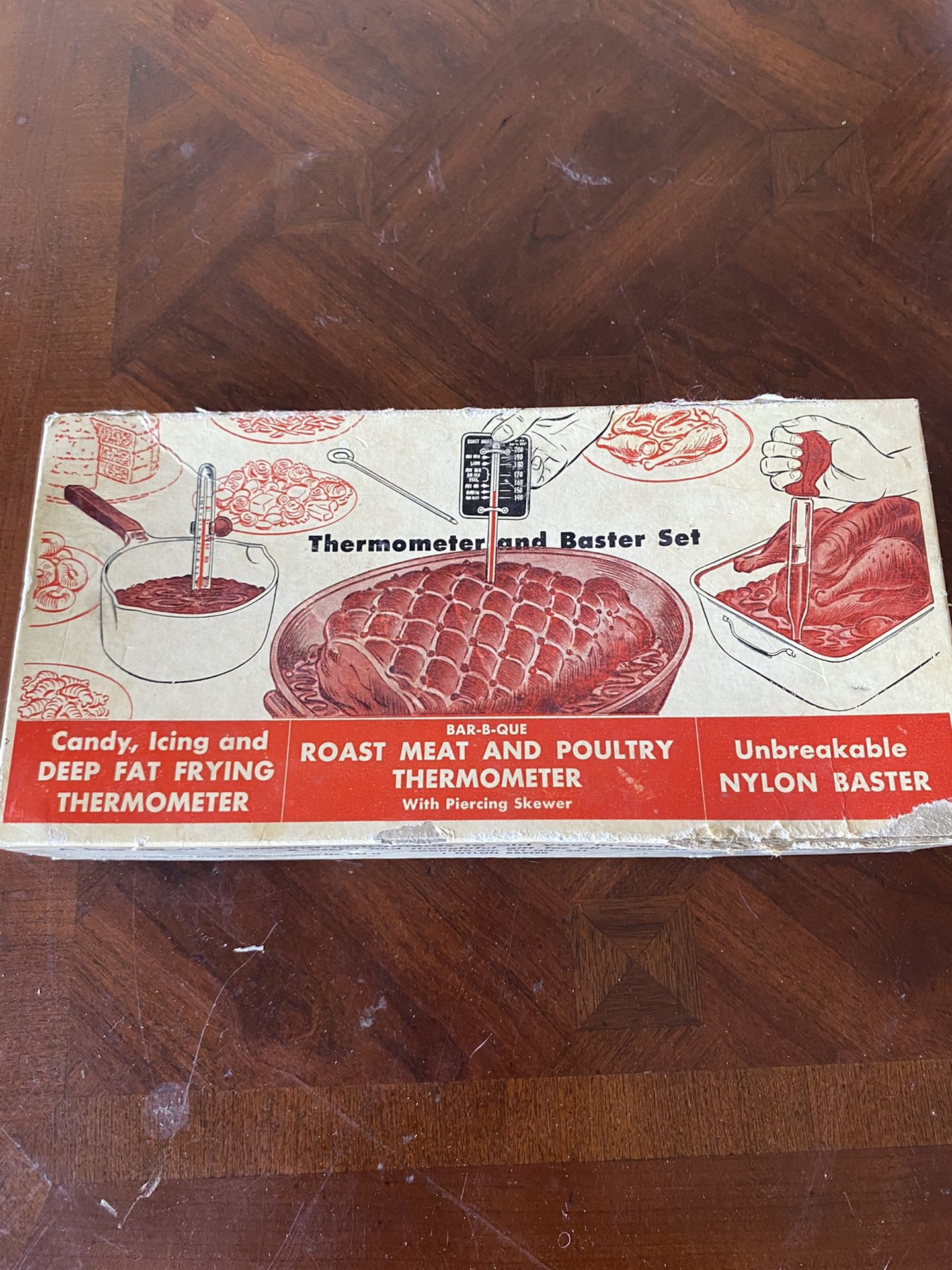 Roast Meat & Poultry Thermometer Vintage