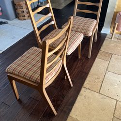 3 mcm chairs for 50