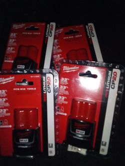 Milwaukee M12 CP2.0 Batteries
