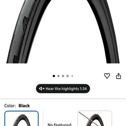 (1) 25c Tubeless Road Bike Tire continental 5000 TL