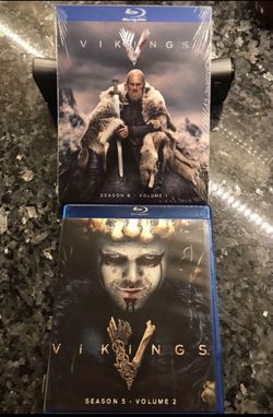 Vikings season 5 and 6 all for $30 Blu-ray 3D Disney Marvel DC Harry Potter the Star Wars movies 3D Bluray and dvd collectors !!stay safe everybody!!