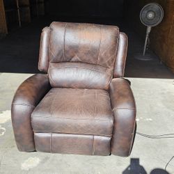 Leather Electric Recliner