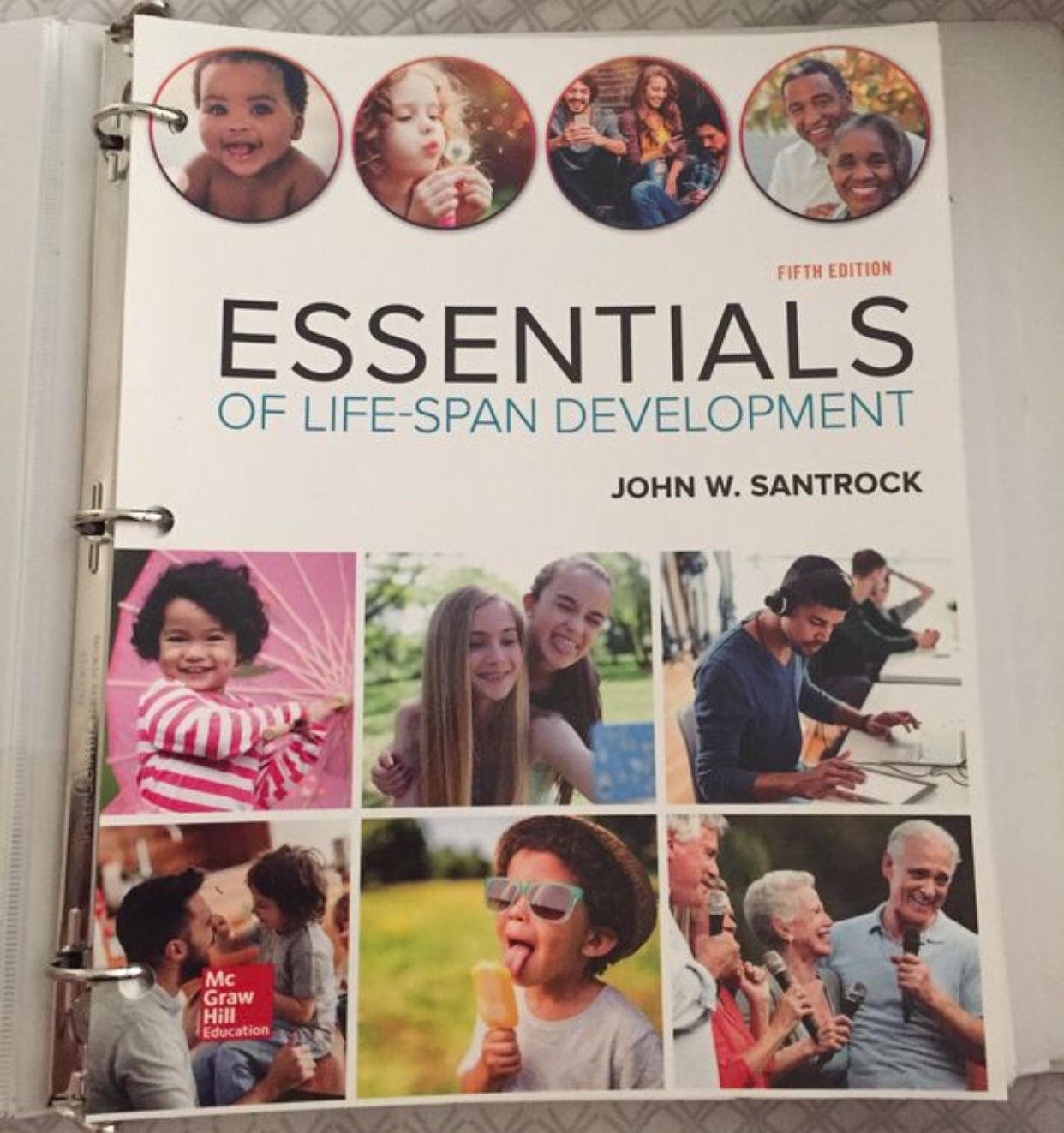 Essentials of Life-Span Development psychology textbook John W. Santrock