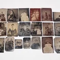 Antique Tin Type Photos 