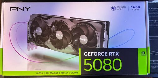 PNY GeForce RTX 5080 16GB GDDR7 GPU