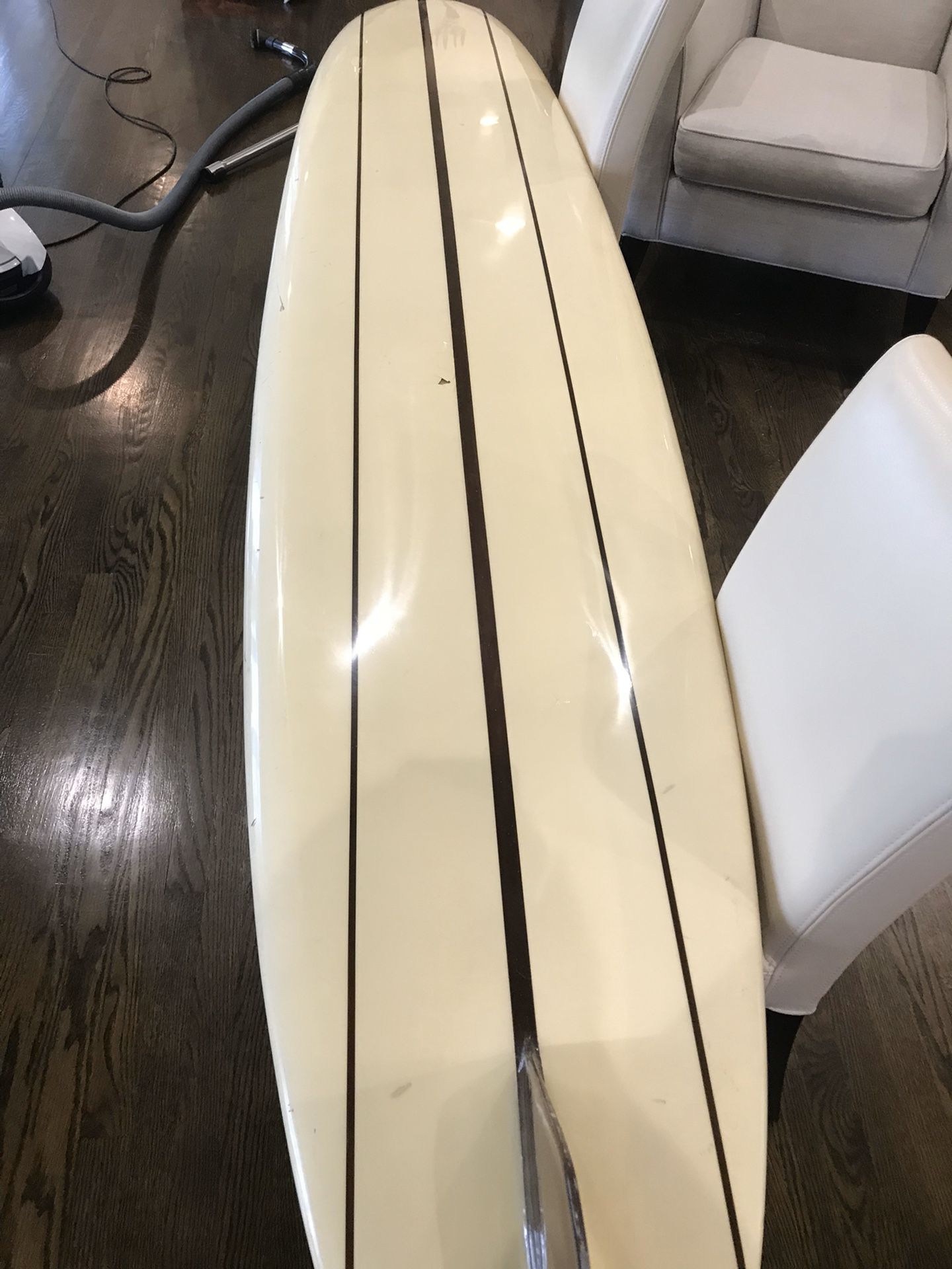Vintage wardy surfboard