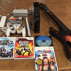 Wii Guitar Hero Bundle 
