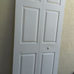 36"x 80" 6-Panel Bifold Closet Door