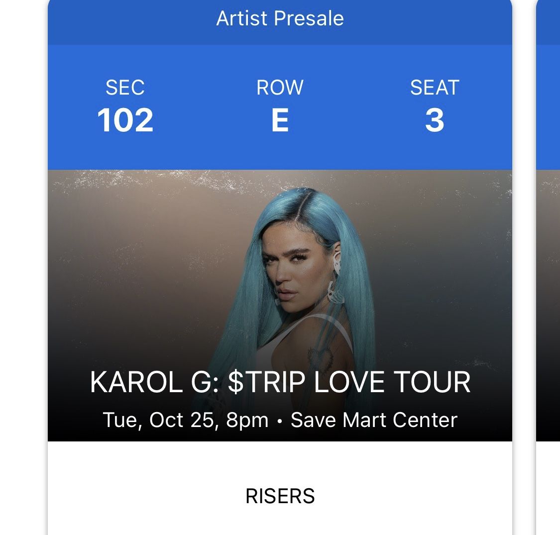 Concert Tickets