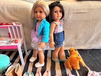 accessories American girl doll $125 each girl with clothes and accessories