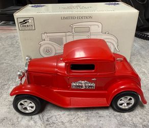 Liberty Classics Model A Chopped Coupe Street Rod Coin Bank With Box
