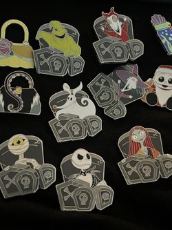 Mystery Pins Nightmare Before Xmas