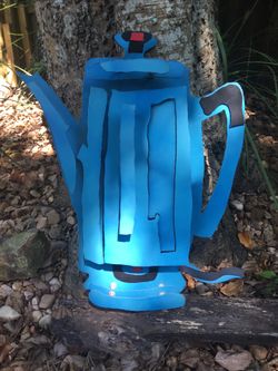 Metal kitchen wall art