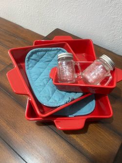 Mason crafts baking dishes