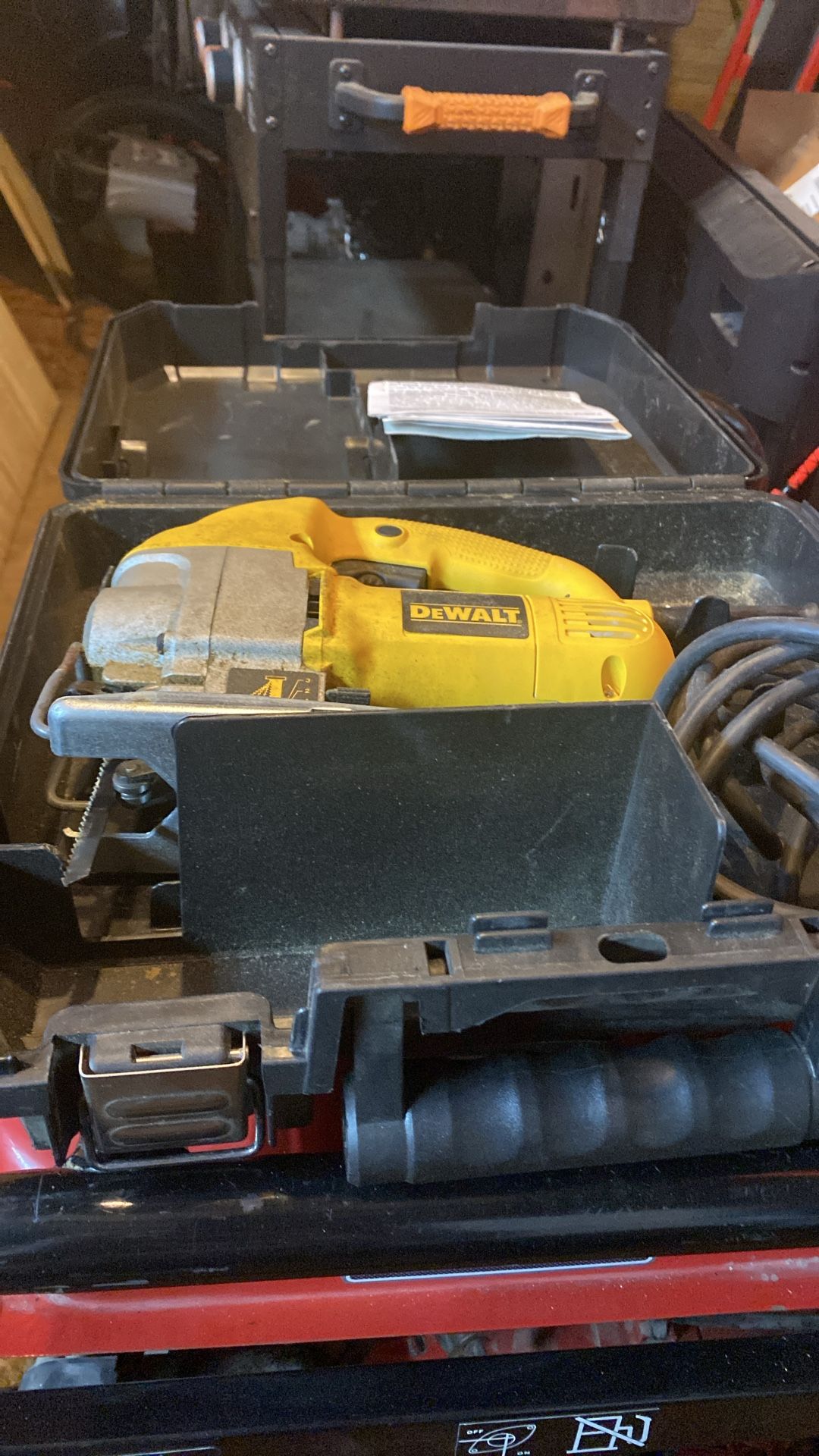 A DeWalt jigsaw good condition