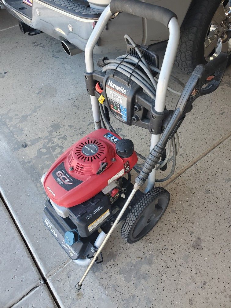 HOMLITE POWER WASHER HONDA MOTOR