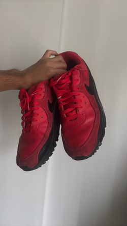 Nike Air Max 90 Red Black Sneakers