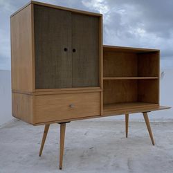 Incredible Mid Century  Paul Mccobb Modular Cabinet, Drawer And Shelf Set For Planner Group  