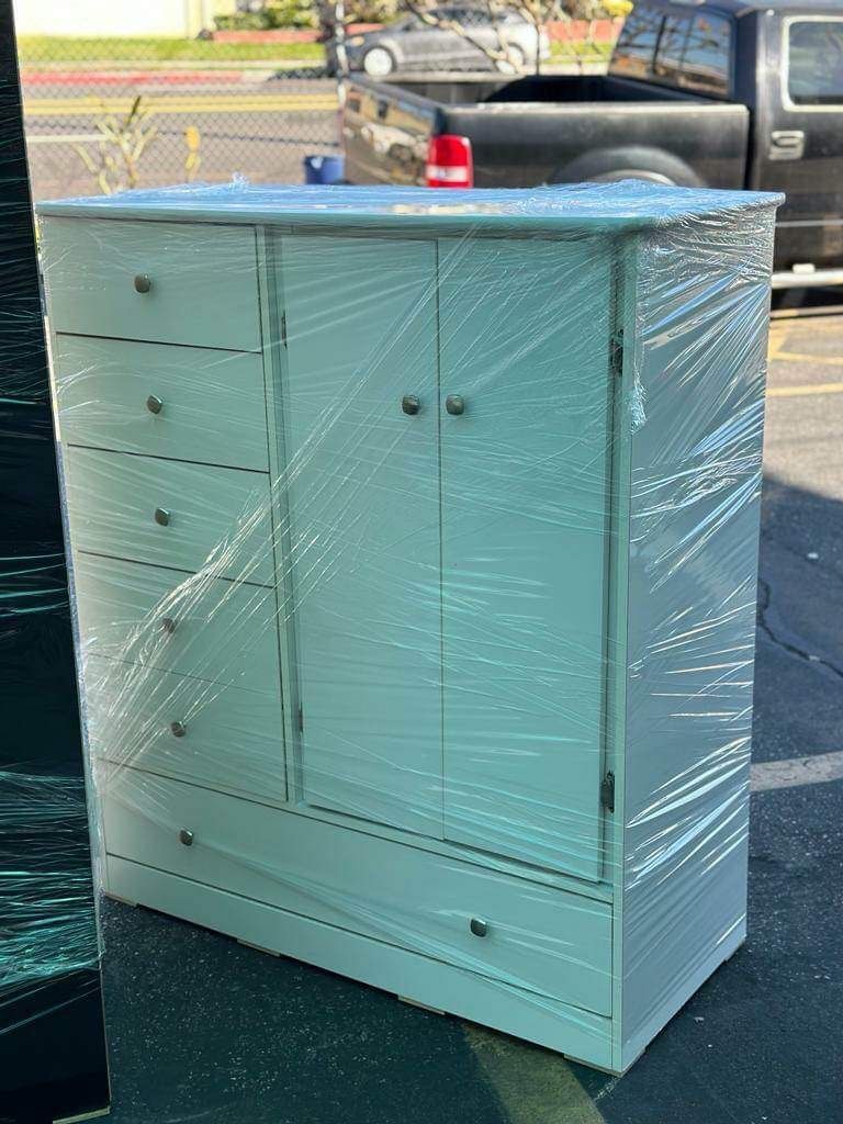 Large Pacoima Wardrobe White