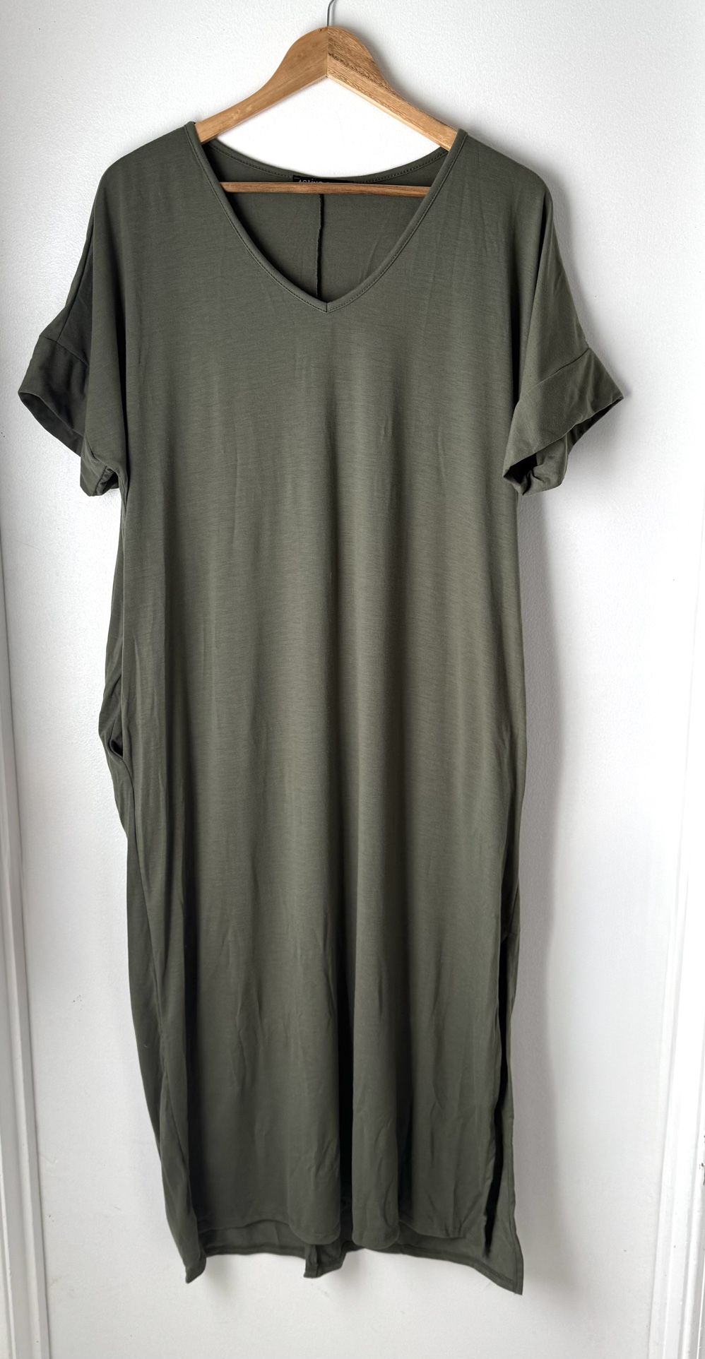 T-shirt Maxi Dress, Large 
